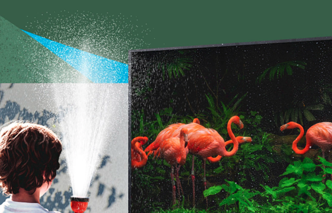 Samsung ra TV 4K chống nước