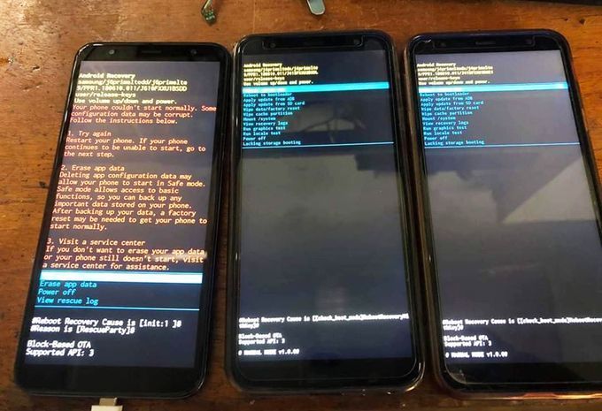 Điện thoại Samsung tại Việt Nam gặp lỗi lạ