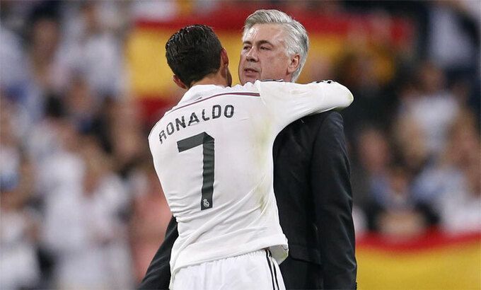 Ancelotti: 'Hãy cho Ronaldo sự thoải mái'