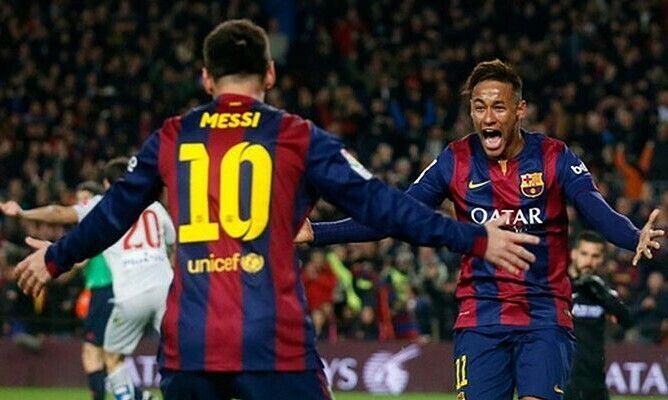 Cựu chủ tịch Barca: 'Neymar chỉ kém tài Messi'