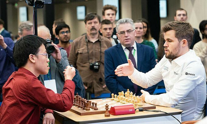 Quang Liêm đấu Vua cờ Carlsen