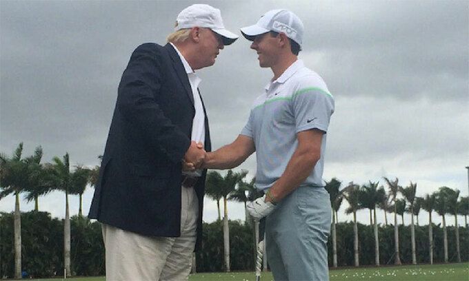 McIlroy: 'Có lẽ tôi chẳng bao giờ chơi golf với Ngài Trump'
