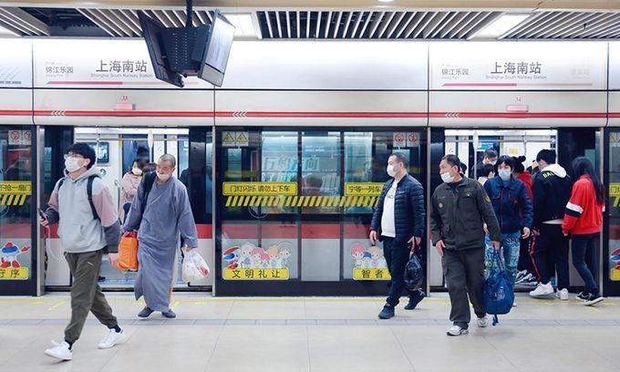 Thượng Hải phủ sóng 5G toàn bộ ga tàu điện ngầm